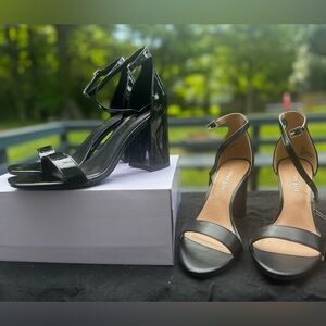 NEW 2 Pairs of Madden Girl Block Heels with Strap size 8.5